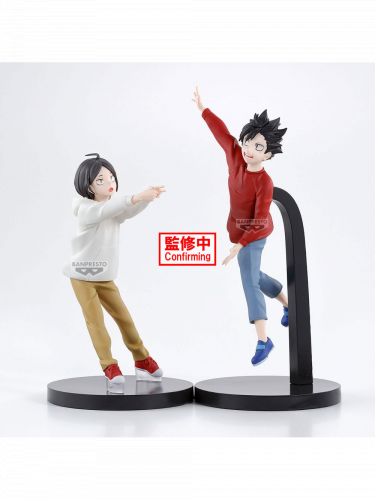 Figura Haikyu!! - Tenma & Kuro Dumpster Battle (BanPresto)