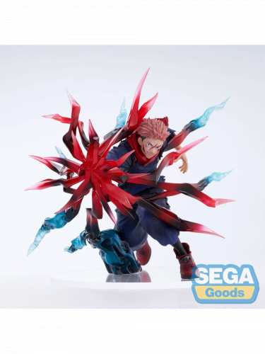 Figura Jujutsu Kaisen - Yuji Itadori Black Flash (Luminasta) (Sega)