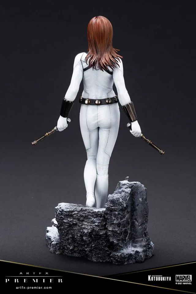 Figurka Marvel - Black Widow White Costume Limited Edition (ArtFX Premier)