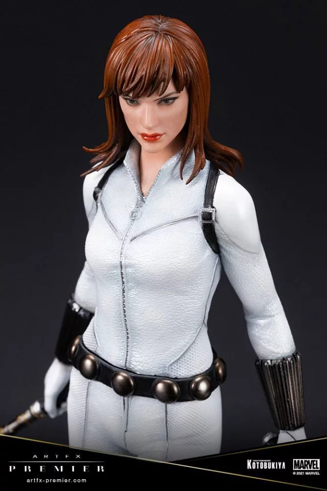 Figurka Marvel - Black Widow White Costume Limited Edition (ArtFX Premier)