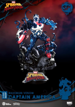 Figura Marvel - Venom Captain America Special Edition (Beast Kingdom)