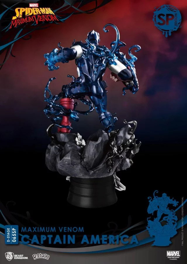 Figurka Marvel - Venom Captain America Special Edition (Beast Kingdom)