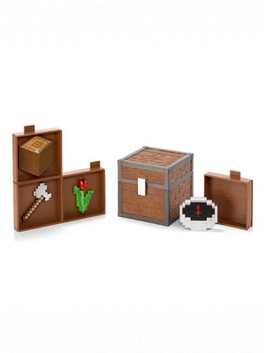 Figura Minecraft - Loot Chest Forest (The Noble Collection)