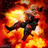 Figura My Hero Academia - Katsuki Bakugo AP Shot (Super Figure Collection)