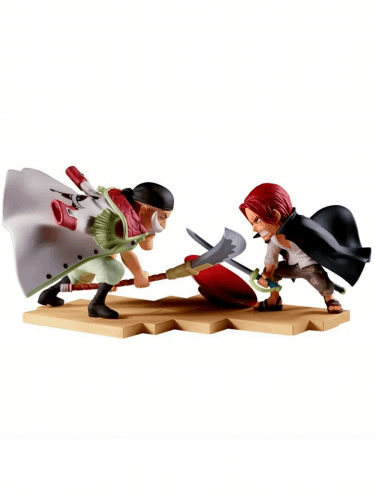 Figura One Piece - Edward Newgate vs Shanks (WCF Log Stories)