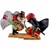 Figura One Piece - Edward Newgate vs Shanks (WCF Log Stories) - Anime