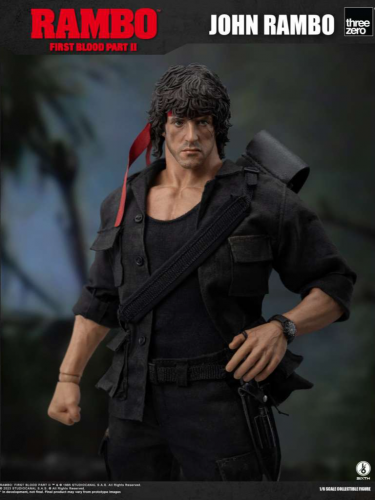 Figura Rambo - John Rambo First Blood Part II (Threezero)