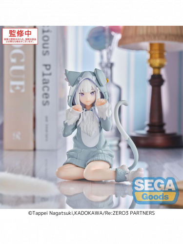 Figura Re:Zero Starting Life in Another World - Emilia Mofumofu (Sega)