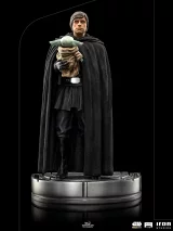 Figurka Star Wars: The Mandalorian - Luke Skywalker and Grogu Art Scale 1/10 (Iron Studios)