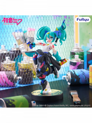 Figura Vocaloid - Hatsune Miku Paint Girl Another Color Ver. (FuRyu)