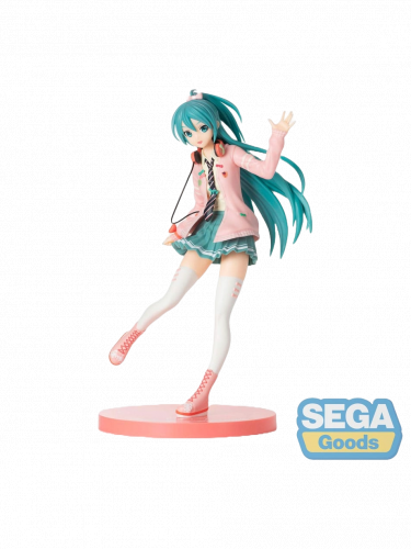 Figura Vocaloid - Hatsune Miku Ribbon Girl (Sega)