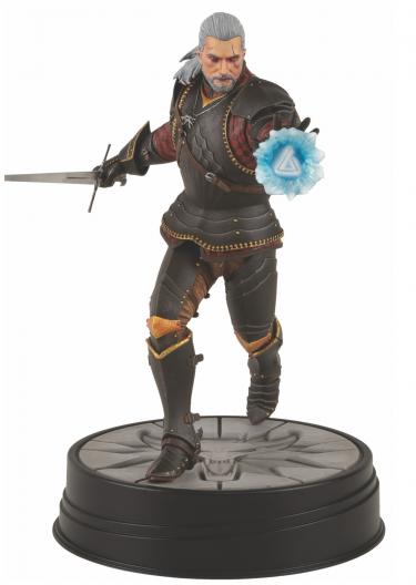 Figura The Witcher 3 - Geralt Toussaint Tourney (Dark Horse) (sérült csomagolás)