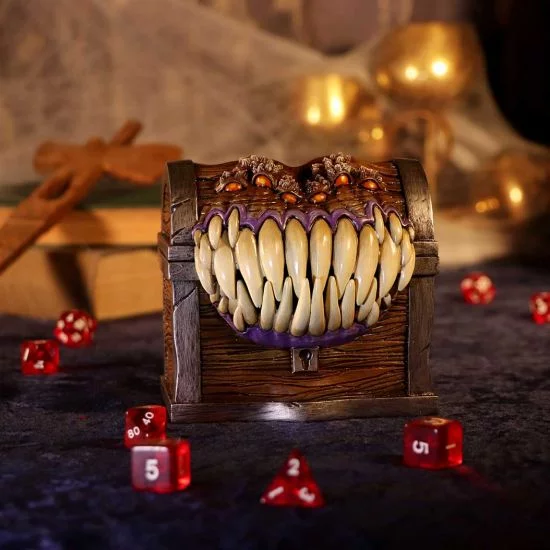 Doboz a kockák számára Dungeons and Dragons - Mimic Dice Box