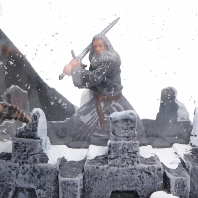 Hógömb Lord of the Rings - Battle of the Peak Snow - Dekoráció