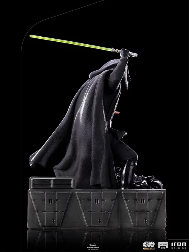 Szobor Star Wars: The Mandalorian - Luke Skywalker Combat Version BDS Art Scale 1/10 (Iron Studios) - Figura