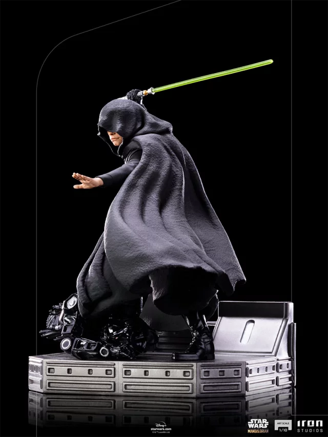 Szobor Star Wars: The Mandalorian - Luke Skywalker Combat Version BDS Art Scale 1/10 (Iron Studios) - Figura
