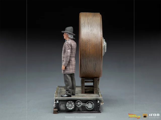 Soška Back to the Future III - Marty and Doc at the Clock Deluxe Art Scale 1/10 (Iron Studios)
