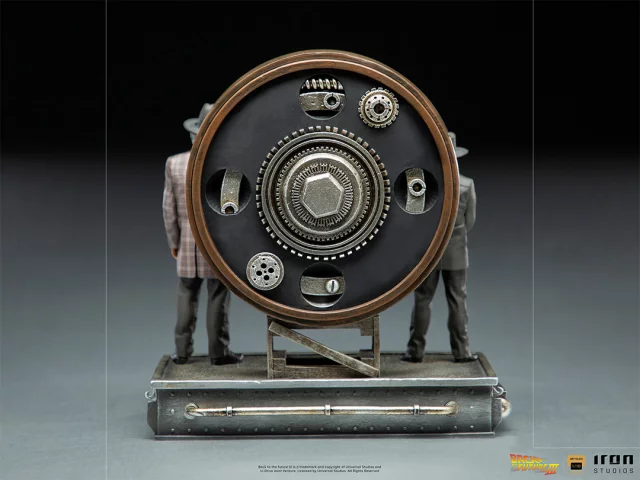 Soška Back to the Future III - Marty and Doc at the Clock Deluxe Art Scale 1/10 (Iron Studios)