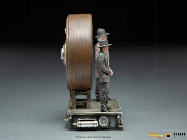 Soška Back to the Future III - Marty and Doc at the Clock Deluxe Art Scale 1/10 (Iron Studios)