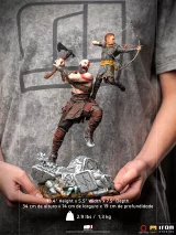 Soška God of War - Kratos and Atreus BDS Art Scale 1/10 (Iron Studios)