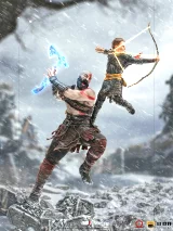 Soška God of War - Kratos and Atreus BDS Art Scale 1/10 (Iron Studios)