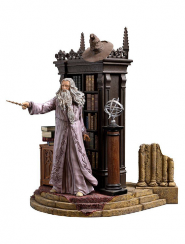 Szobor Harry Potter - Albus Dumbledore Deluxe Art Scale 1/10 (Iron Studios)