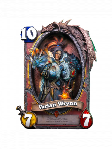 Szobor Hearthstone - Varian Wrynn