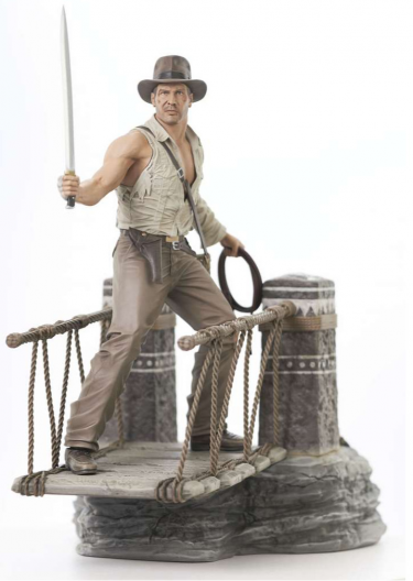 Szobor Indiana Jones - Indiana Jones and the Temple of Doom Gallery Diorama (DiamondSelectToys)