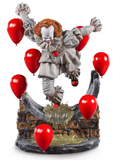 Szobor IT Chapter Two - Pennywise Deluxe Art Scale 1/10 (Iron Studios)
