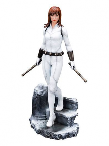 Szobor Marvel - Black Widow White Costume Limited Edition (ArtFX Premier)