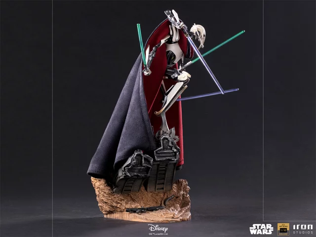Soška Star Wars - General Grievous Deluxe BDS Art Scale 1/10 (Iron Studios)