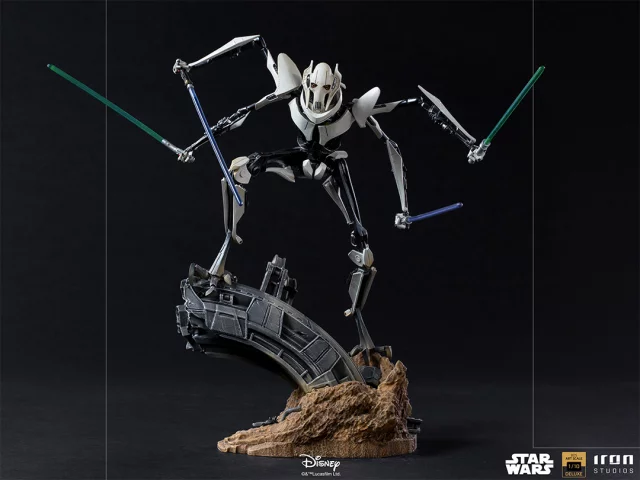 Soška Star Wars - General Grievous Deluxe BDS Art Scale 1/10 (Iron Studios)