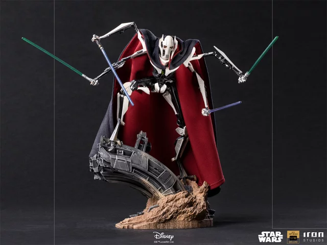 Soška Star Wars - General Grievous Deluxe BDS Art Scale 1/10 (Iron Studios)