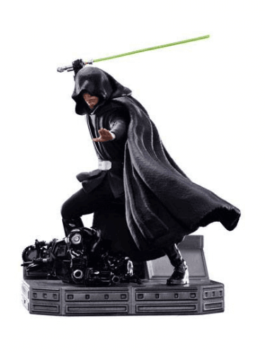 Szobor Star Wars: The Mandalorian - Luke Skywalker Combat Version BDS Art Scale 1/10 (Iron Studios)