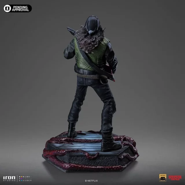 Szobor Stranger Things - Eddie Munson Deluxe (Iron Studios)