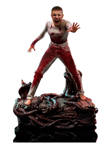 Szobor Stranger Things - Eleven Art Scale Statue 1/10 Eleven 18 cm (Iron Studios)