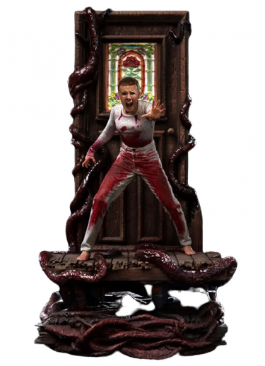 Szobor Stranger Things - Eleven  Deluxe Art Scale Statue 1/10 Eleven 30 cm (Iron Studios)