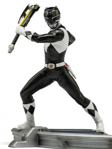 Szobor Univerzum őrzői - Black Ranger BDS Art Scale 1/10 (Iron Studios)