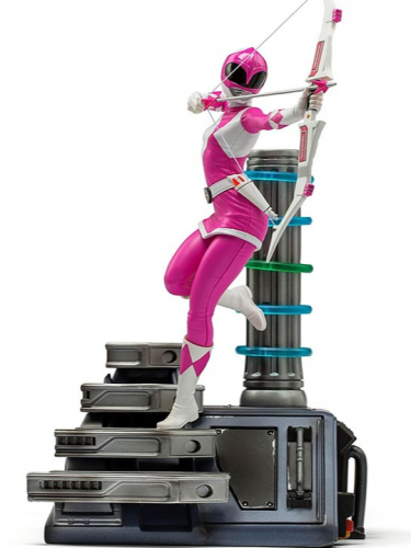 Szobor Univerzum őrzői - Pink Ranger BDS Art Scale 1/10 (Iron Studios)