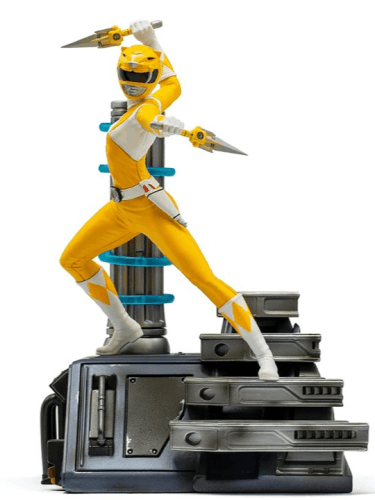 Szobor Univerzum őrzői - Yellow Ranger BDS Art Scale 1/10 (Iron Studios)