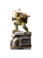 Szobor Teenage Mutant Ninja Turtles - Michelangelo BDS Art Scale 1/10 (Iron Studios)
