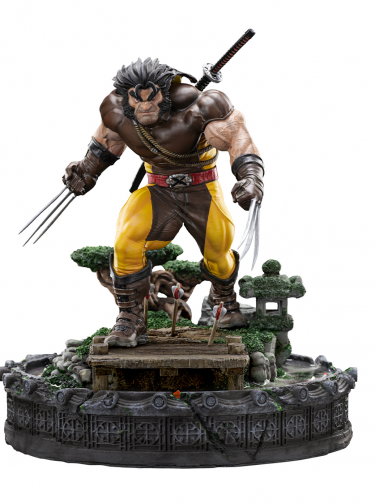 Szobor X-Men - Wolverine Unleashed Deluxe Art Scale 1/10 (Iron Studios)