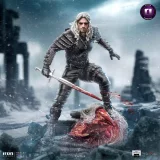 Figura Witcher - Geralt of Rivia BDS Art Scale Statue 1/10 20 cm (Netflix, Iron Studios)