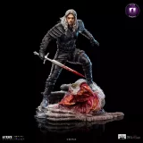 Figura Witcher - Geralt of Rivia BDS Art Scale Statue 1/10 20 cm (Netflix, Iron Studios)