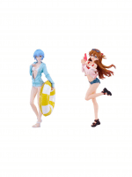 Akciós csomag Rebuild of Evangelion - Rei Ayanami + Asuka Shikinami Langley (Pop Up Parade)