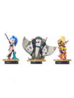 Figura Amiibo Splatoon Raiders - Shiver, Frye and Big Man