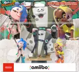 Figura Amiibo Splatoon Raiders - Shiver, Frye and Big Man