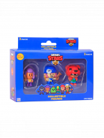 Figura Brawl Stars - 3 Pack (véletlenszerű kiválasztás)