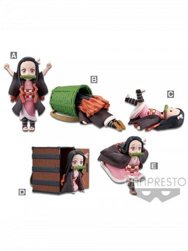 Figura Demon Slayer - Nezuko Kamado World Collectable (Banpresto) (véletlenszerű választás)