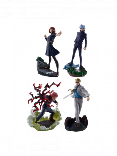 Figura Jujutsu Kaisen - Nobara, Gojo, Yuuji, Nanam (set 4 figura) (MegaHouse)